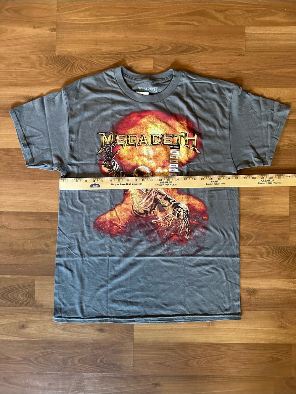 Hot Topic Megadeth Rattlehead Graphic Tee - Picture 5 of 7